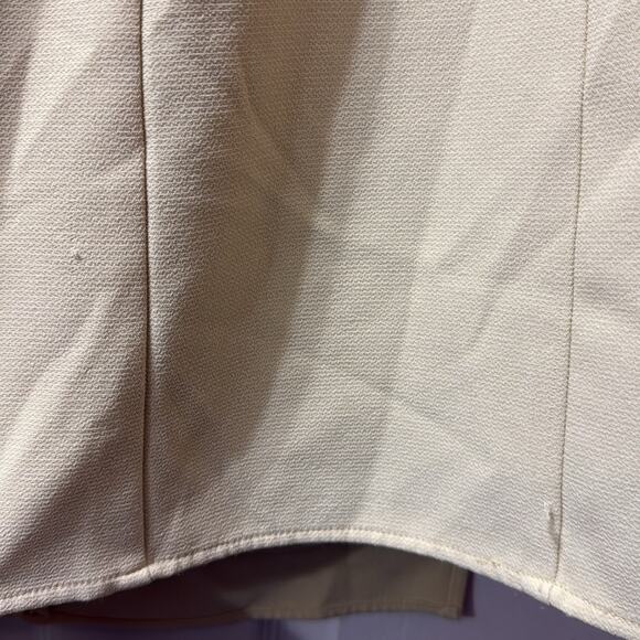 The Wolf Gang One Shoulder Rose Midi Dress with Leg Slit Yellow XL - Picture 5 of 7